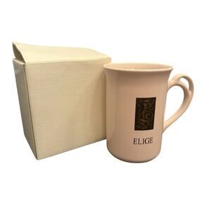 NEW Mary Kay Elige Mug Light Pink Coffee Mug